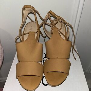 Aldo Camel Strappy Women's Sandals